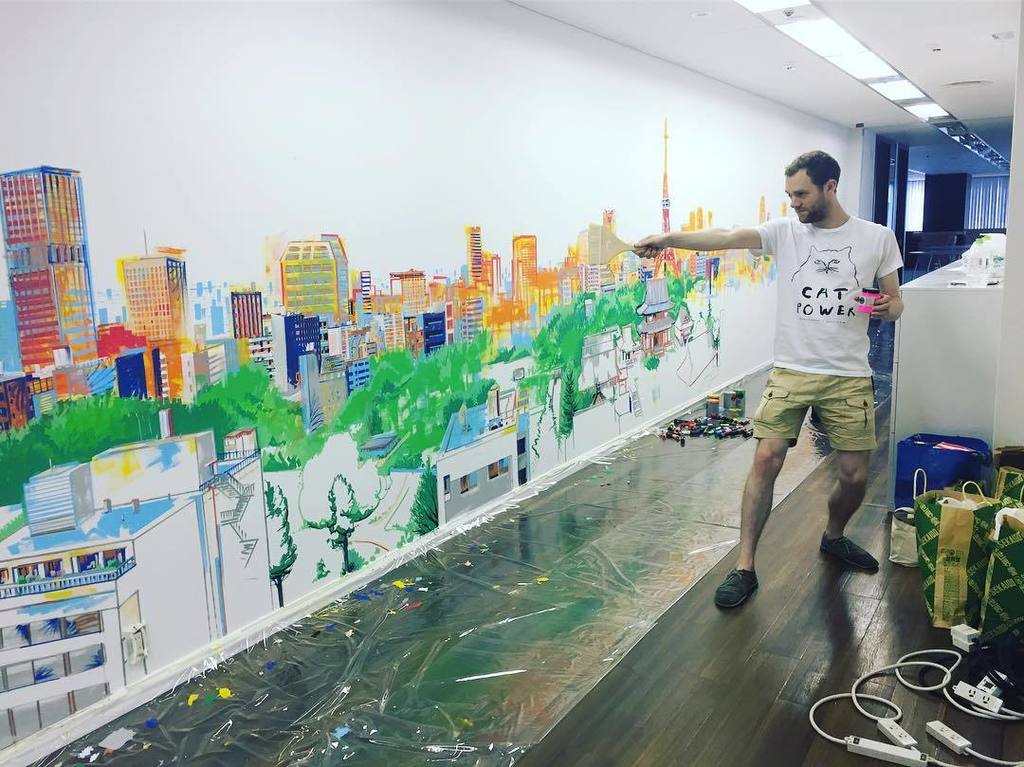 honestpeople's tweet image. Adrian hard at work #wemustwork #catpower @adehogan ift.tt/2aQ5wP9