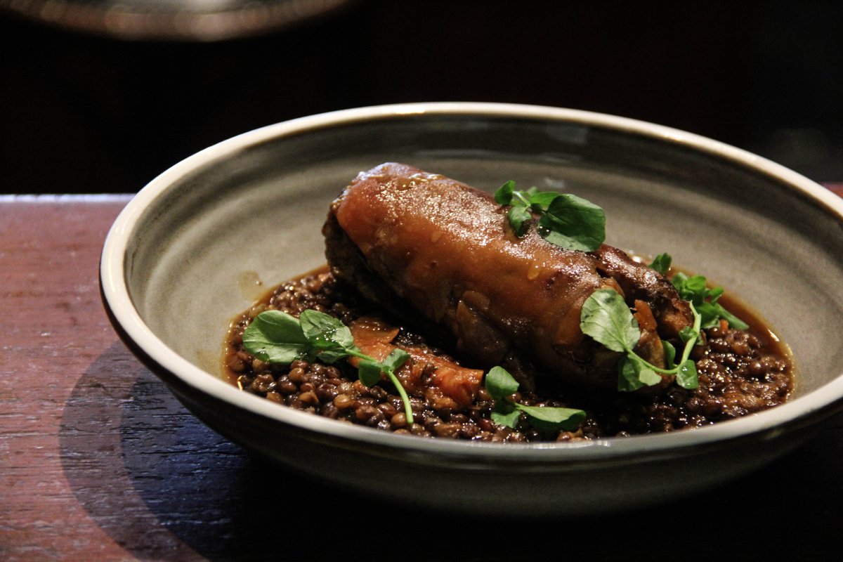 Zampone + Braised Lentils
