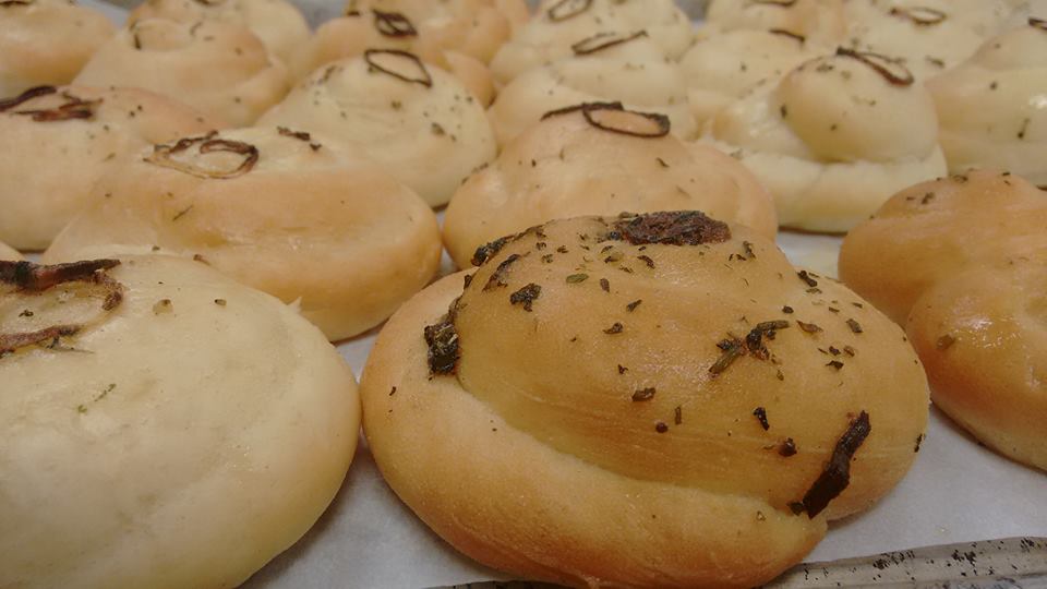 NukaFennell's tweet photo. Hes got buns a plenty. With a golden crust to boot. Werk that dough out! #queerinthekitchen #baker #cheflife https://t.co/K1QzGFBcQA