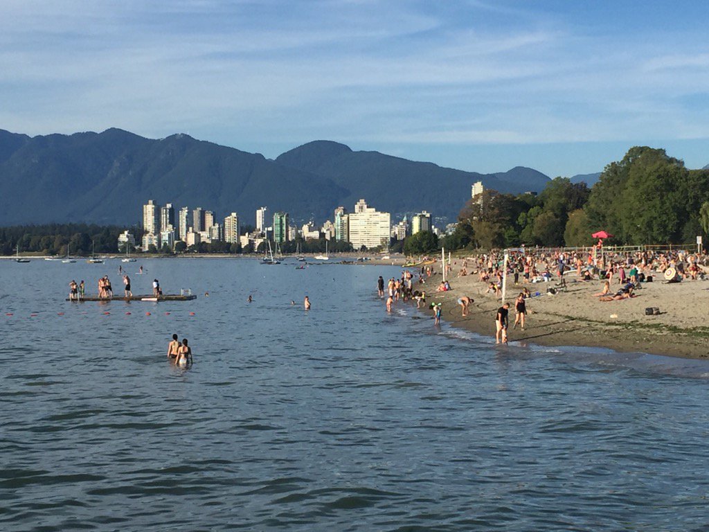 EnjoyingBC's tweet photo. #Vancouver! Are you ready for an awesome #beach weekend? #KitsBeach https://t.co/akXtqbsP5o