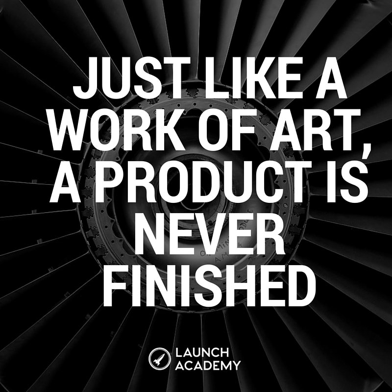launchacademyhq's tweet photo. Are you done working on your product?
#Startup  #Resources #Vancouver #BCTech #TechVan #Quote #HackYourGrowth https://t.co/LB4zpVJYx1