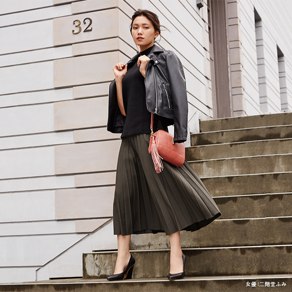 ユニクロ على تويتر: "人気女優の二階堂ふみさんがクールに着こなす、ユニクロの絶品スカート&スカンツ。今季は上質でシンプルに。秋色カラーに彩られたコーデをお見逃しなく。 https://t.co/41CLeomfZ4 #スカート #スカンツ… "