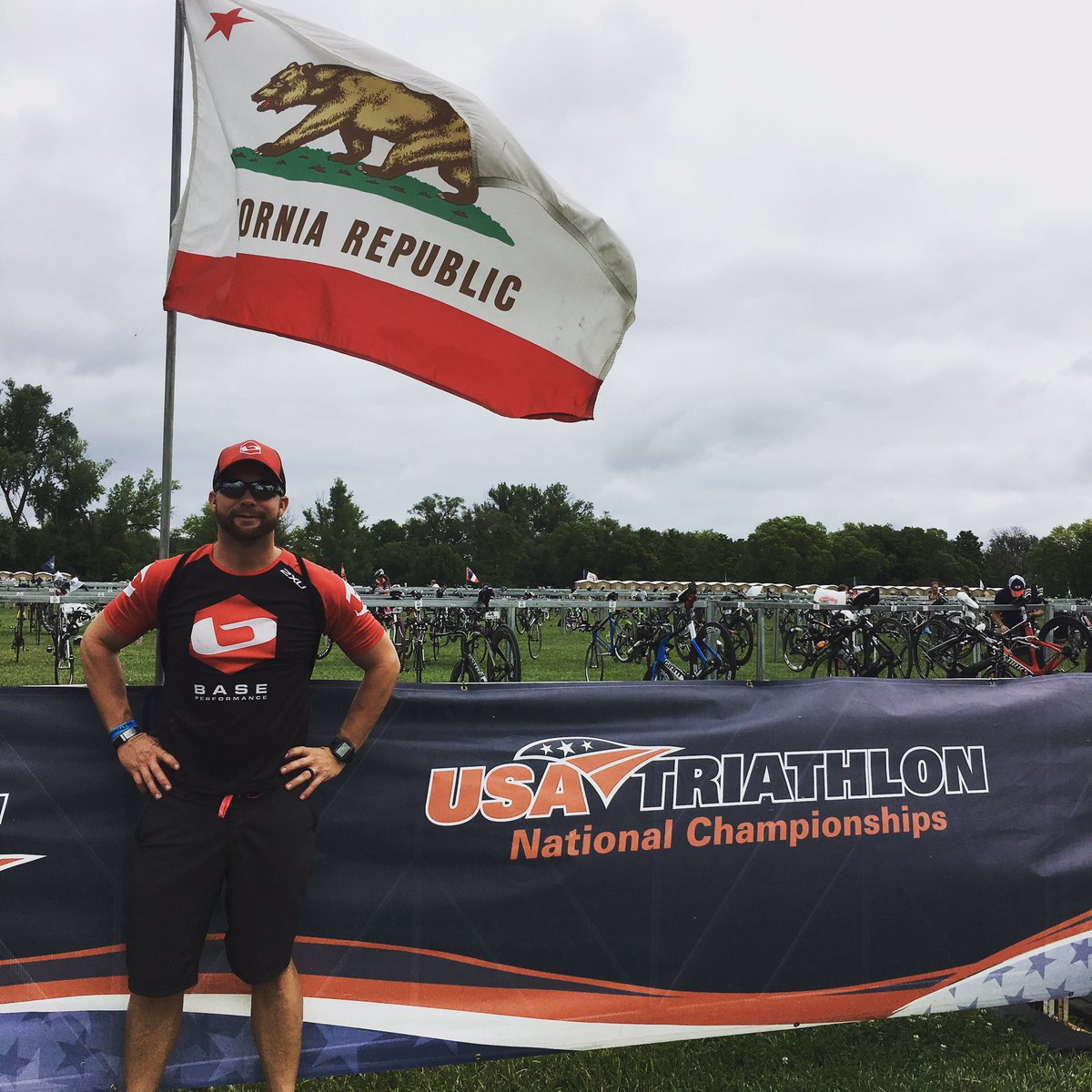 RyanP140_6's tweet photo. Trying to settle the nerves! Bib number 2107  @ 2016 USA Triathlon Age Group National Championships! 🏊🚴🏃#USATAGNC https://t.co/bGwZfdX3HF