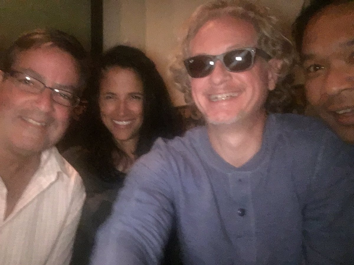 robertcathey's tweet photo. It was a @TheWineRoomPA kinda night after #openstacksv with @joeweinman @SWDevAngel @azmirm5 https://t.co/bp4nRo6tIP