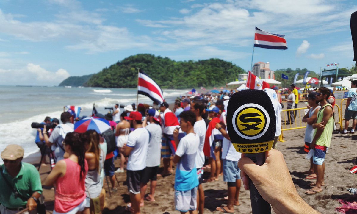 Hoy desde ISA World Surfing Games #CostaRica No te pierdas la Cobertura de <a href="/secuenciaxtrema/">Secuencia Xtrema</a> x <a href="/tvmaxdeporte/">TVMAX Deporte</a> #Panama