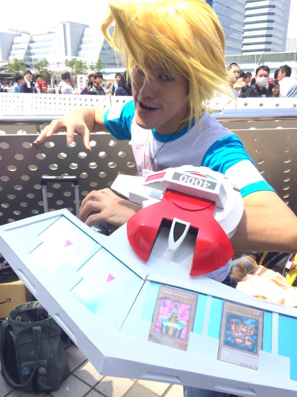 神レベルｗコミケc90にて遊戯王の城之内くんのコスプレのクオリティがヤバい！