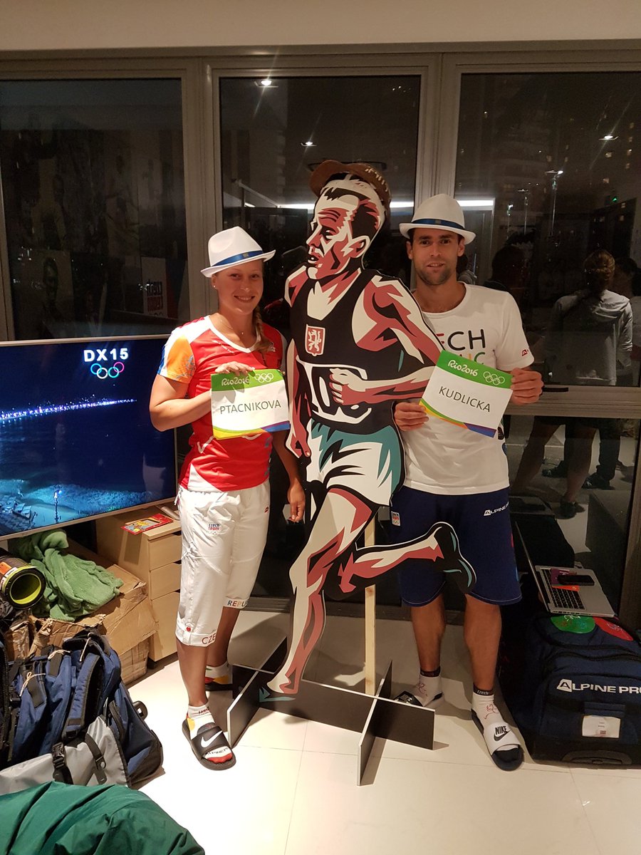 We are already to start #czechteam #czechathletics #rio2016