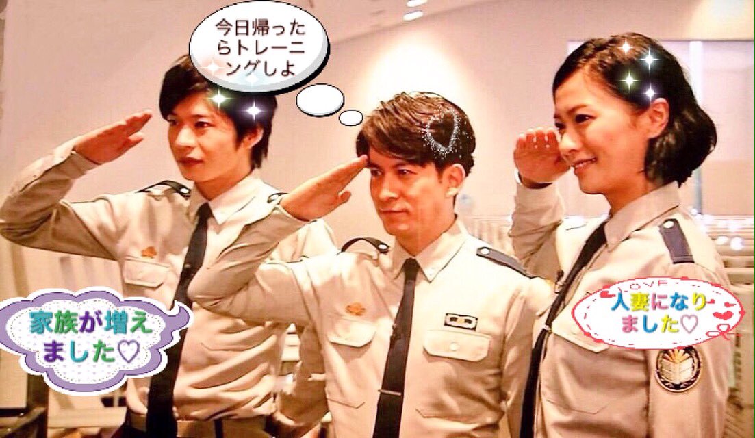 まりんご Twitter पर 作ってみた 図書館戦争メンバーのおめでたニュース 版 気に入ってもらえたら らぶりつください 田中圭 岡田准一 榮倉奈々 小牧教官 堂上教官 図書館戦争 笠原郁 T Co Luhycd7juf Twitter