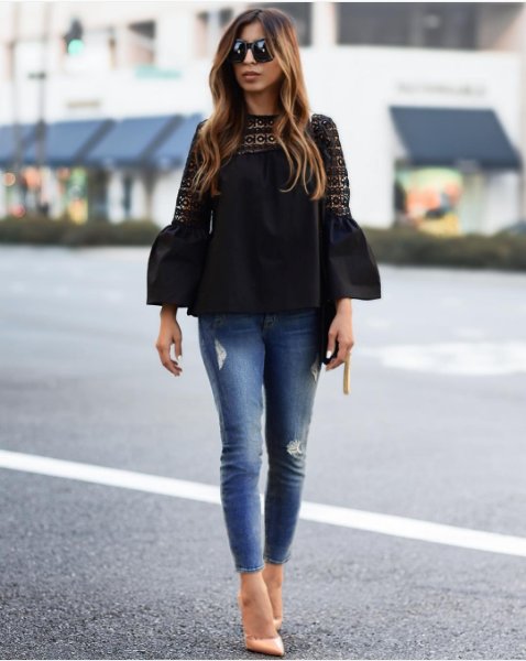 Aditi Oberoi Malhotra in #ParkerSmith Again #denim #fashion #style #design  #denimcolab denimology.com/2016/08/aditi-…