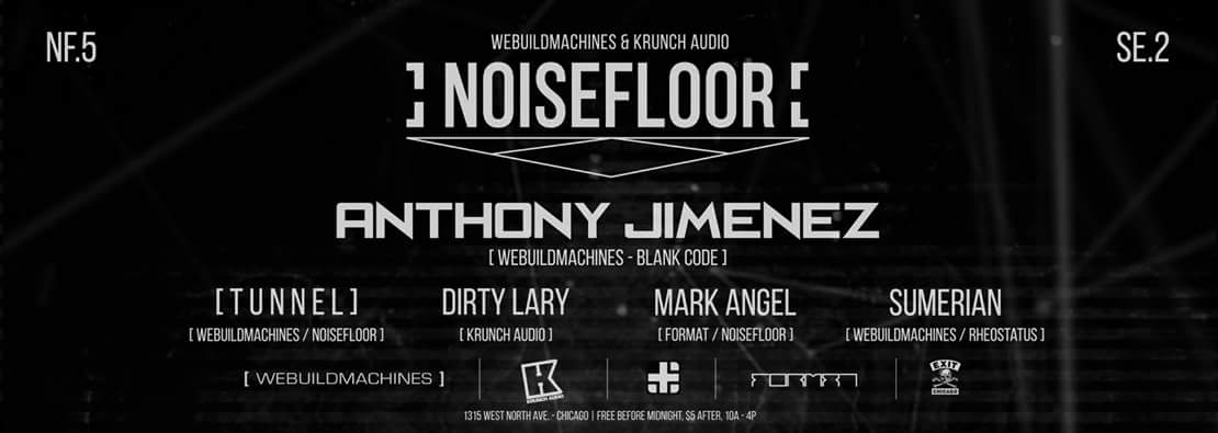 JoshMoseley75's tweet photo. Next Noisefloor is September 2nd! Be about it!! #DetroitTechno #ChicagoTechno @ Exit Chicago. https://t.co/AbgYmKWfAt