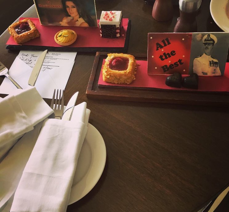 mrsfunnybones's tweet photo. A short break in Cochin where Commander Rustom goes off to his shoot and I pound away at my laptop. #earlybirds https://t.co/cU6UhayNLY