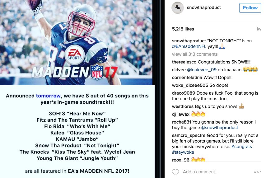 TheThizzler's tweet photo. This week @itskamaiyah @SnowThaProduct & @DJFreshX3 appear on #Madden17 #ThisWeekInTheBay:
https://t.co/xwIBpXHPzp https://t.co/UHuyuu0bNn