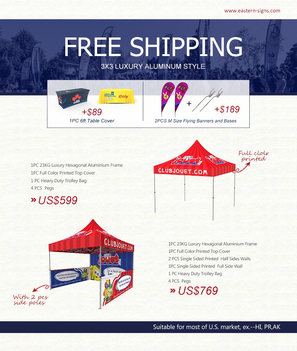 EasternSigns's tweet image. BIG NEWS~~~ Heavy duty pop up frame now is FREE Shipping to U.S. Market 
pls come to me at audrey@easternsigns.net