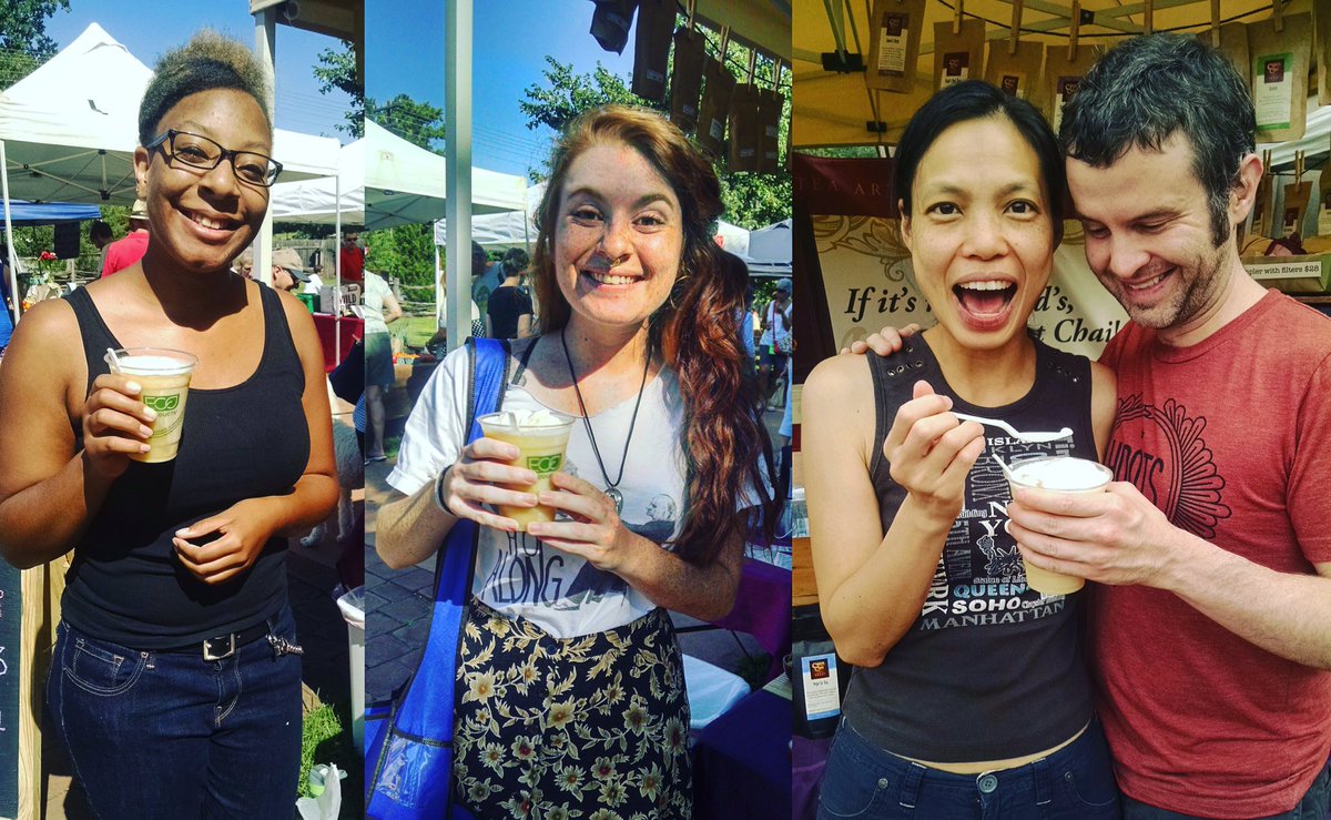 Tea floats are BACK! 🍦+🍵! A match made in heaven...or at <a href="/CstoneMarket/">CobblestoneMarket</a> - but there's not a big difference.