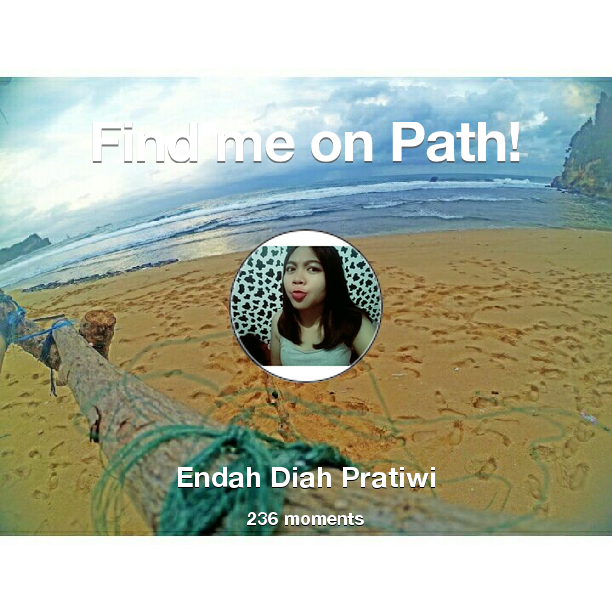 endahdp_'s tweet photo. Find me on #Path now! Go to https://t.co/KwfdUGQfRk https://t.co/EzTIxxHhqc