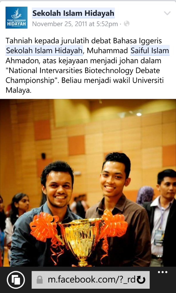 MHanifMNassir's tweet photo. Punya lah hebat anak-anak pakcik Ahmadon nih. Pasti sahaja akan menghiasi page FB sekolah. Huhuhu. #bropromote https://t.co/2dUptZFFSL
