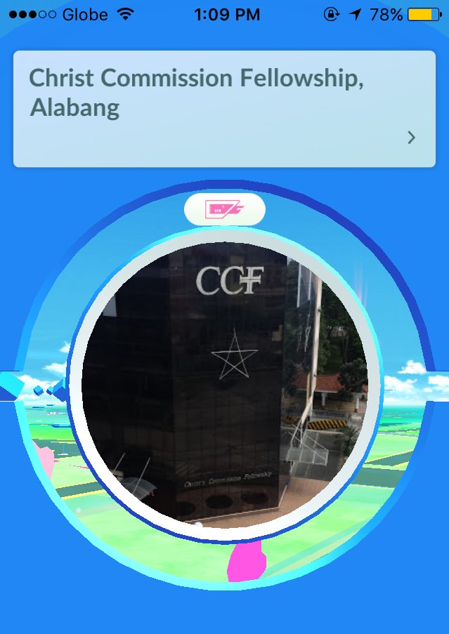 AriannJS's tweet photo. LOL. Someone placed a lure module at CCF. Catch some Pokémon then attend #ElevateIntoTheDeep at 3PM or 5PM today!😉 https://t.co/3hbW5SFbxU