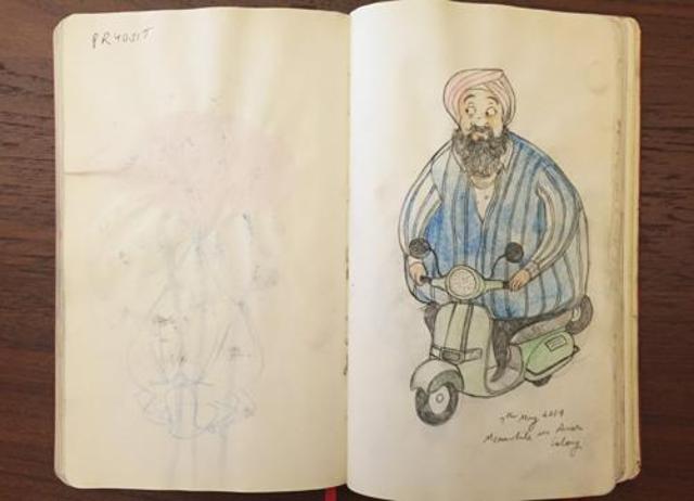 From doodles to photos of mom: Flip through personal books of artists (by @kanika4444) read.ht/BJFi