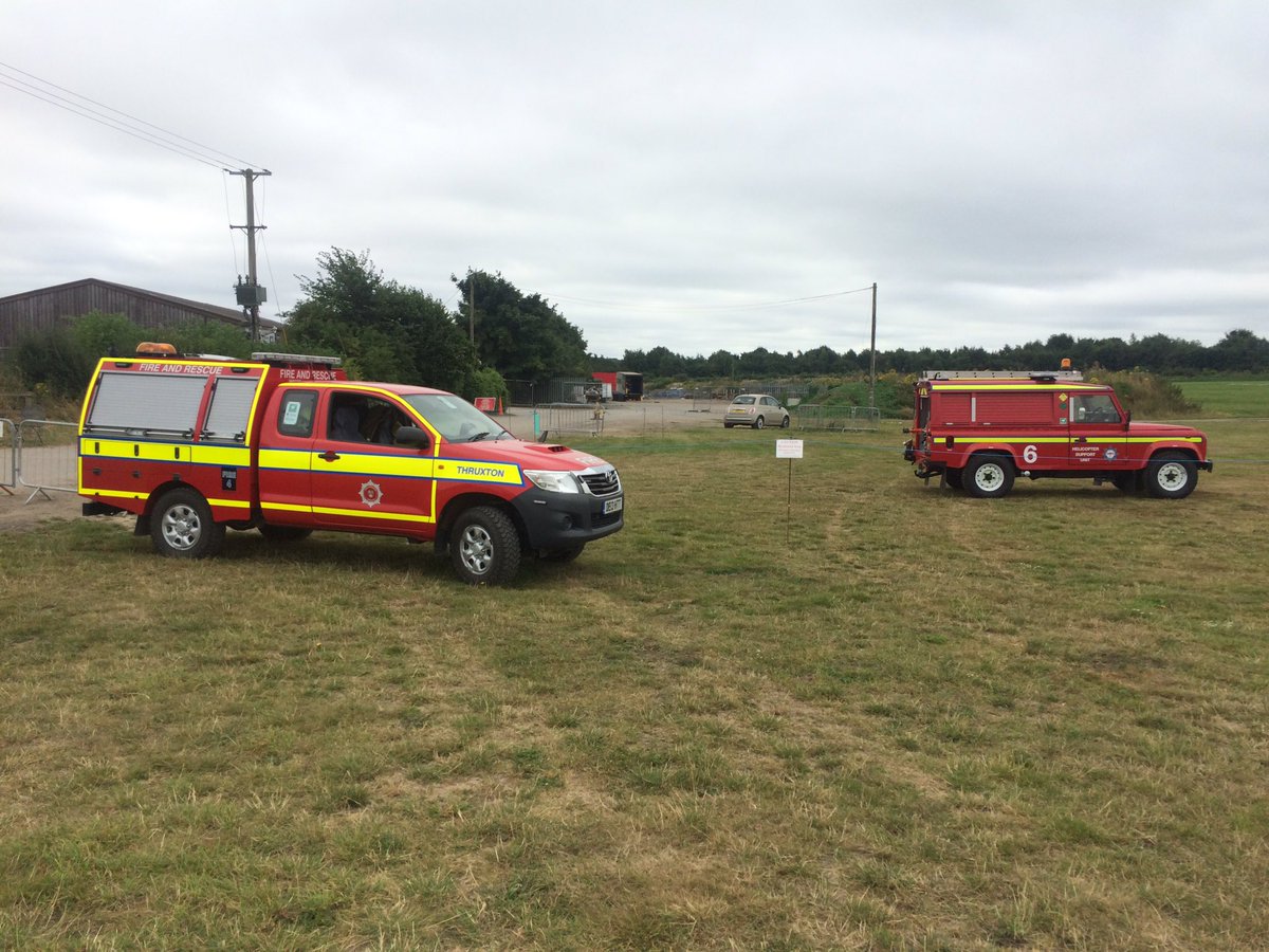 thruxton_fire's tweet photo. We have a crew providing cover @retro_festival working alongside @NorthWealdFire #teamthruxton #999south https://t.co/viAzj4wCui