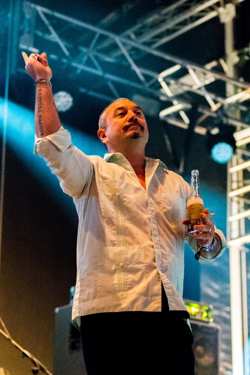 JimHoulbrook's tweet photo. Fun Loving Criminals at Boomtown Last night. Loads of energy and had the crowd grooving along and loving it. https://t.co/hFWvvJCW1M