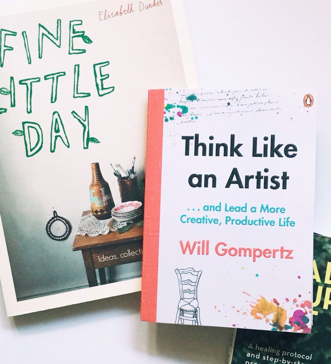angelaterris's tweet photo. Looking forward to reading 'Think like an Artist' by Will Gompertz this weekend #art #creativity #inspiration https://t.co/YK2u1xJYvN