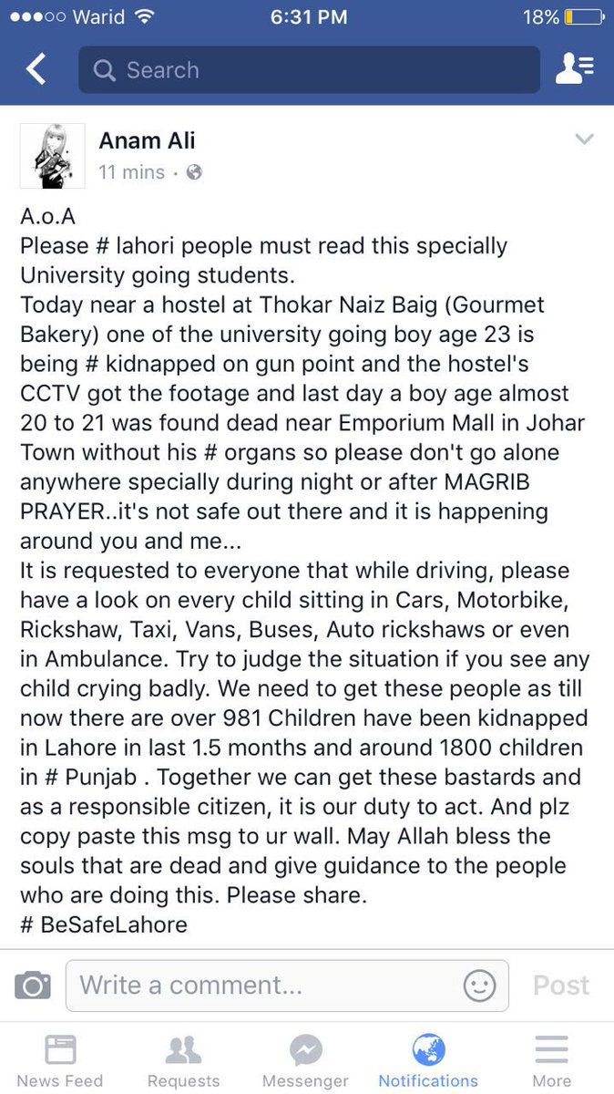 humzaaman27's tweet photo. ATTENTION!! The particular kidnapper group is kidnaping children and young people allover. Stay alert. Inform others https://t.co/9igPmDbHbT