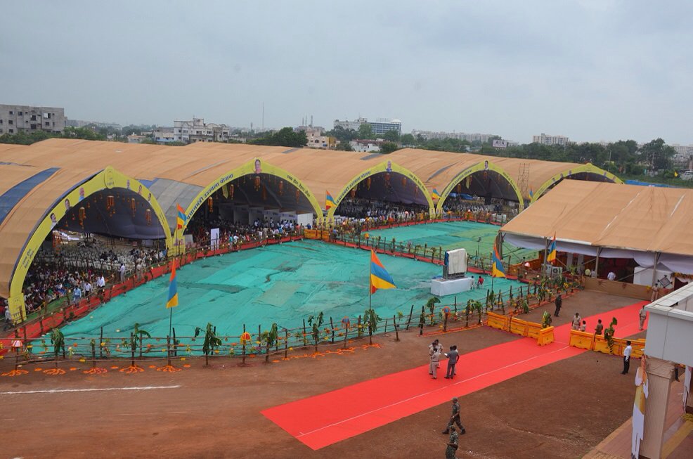 BPCLimited's tweet photo. More from #Chattisgarh that's ready for the #PMUY launch in a short while https://t.co/SHzYJ6tYAo