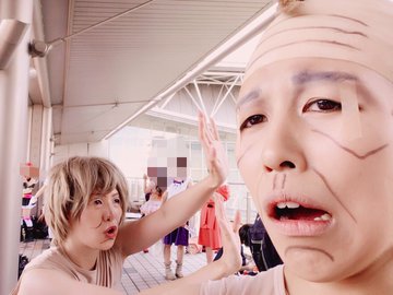 コミケ９０ うぃーから うぃーから テリーを信じてぇー テリー ドリーのコスプレ 笑う犬の冒険 アサガヲblog