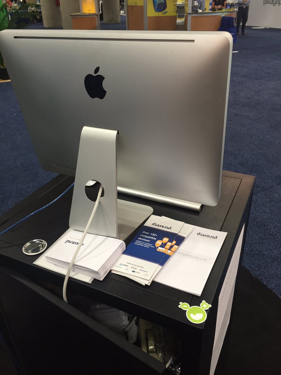 RichardLaurits's tweet photo. A monster from @mysugr can be found in the @diasend booth at #aade2016 https://t.co/K8nzdWanJD