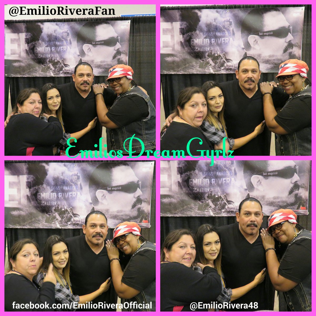 EmilioRiveraFan's tweet photo. I wanted to tug-a-war. They weren't havin it. #spoiledbratz 😛 @mamosandy1 @ElviaNAlexG @EmilioRivera48 @MsHarleyD 😄 https://t.co/icLgr7jCTx