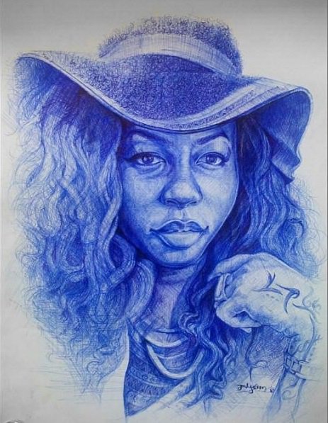 YBLNigeria on Twitter: "FACT: Aesthetic drawings using only a ballpoint