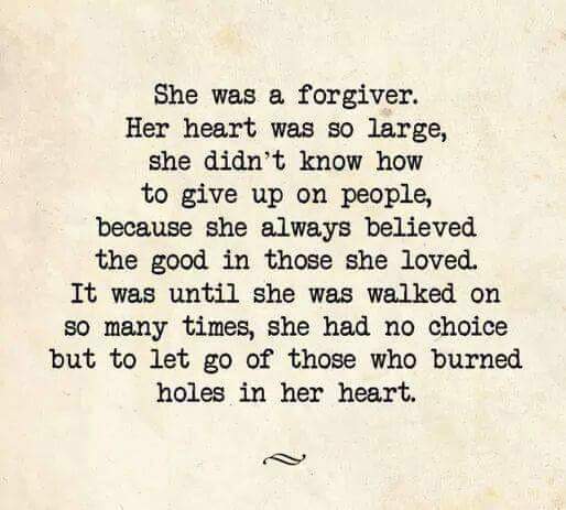 PerfectTeenFact's tweet image. She was a forgiver