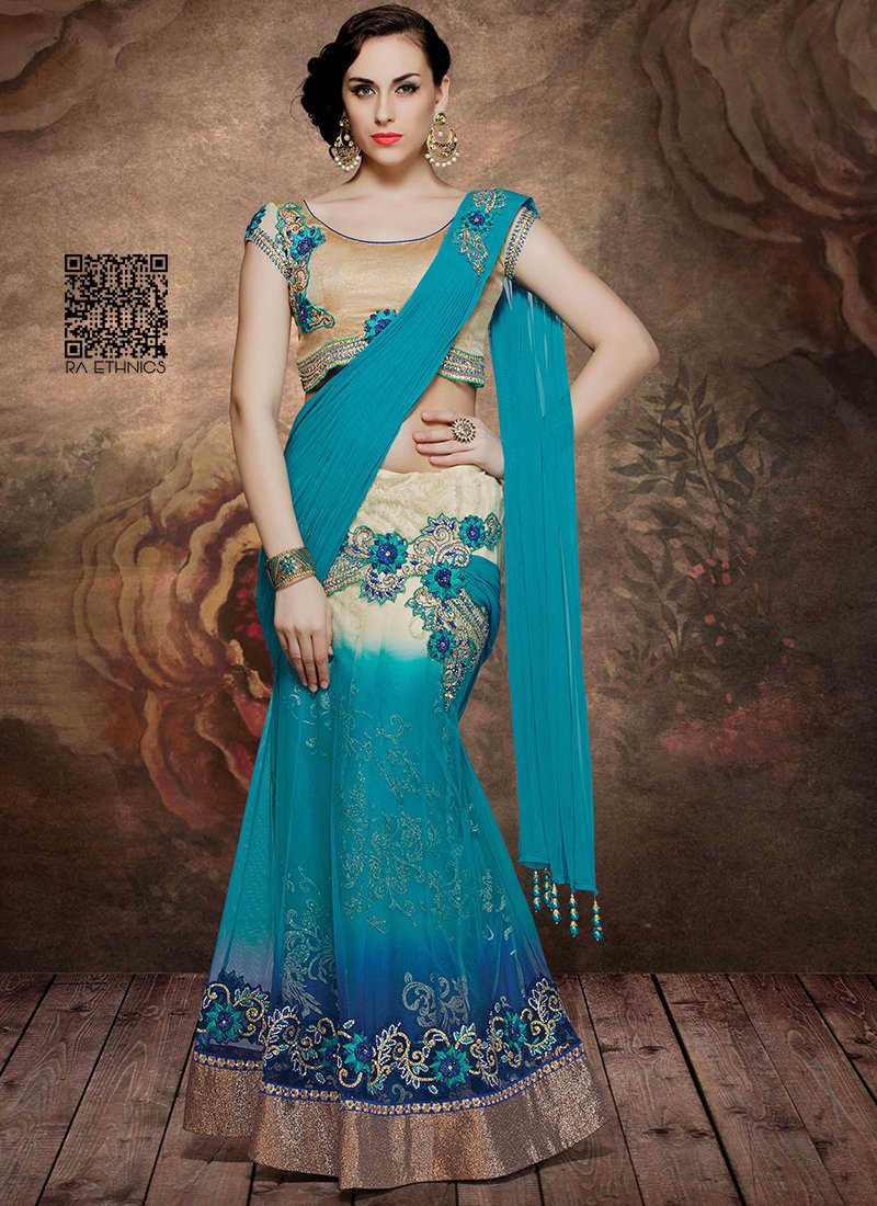 RaEthnics's tweet photo. Excellent #beige &amp; #light #blue #designer #lehenga #saree Shop Now  https://t.co/uqJsBFWqil https://t.co/e6sy3XaQ4A https://t.co/q2Qad88cI0