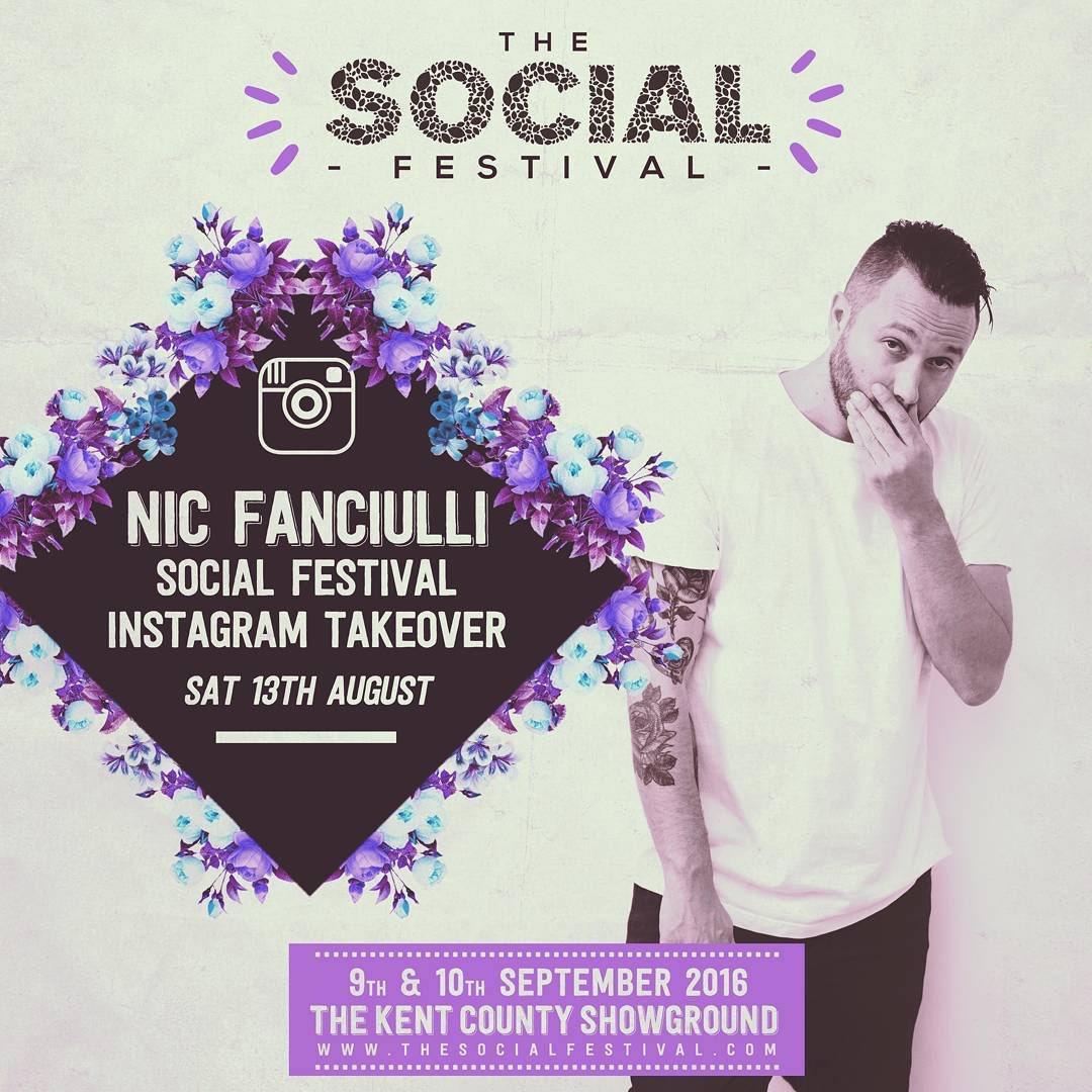 nicfanciulli's tweet image. I'll be taking over @thesocial Instagram account all day today - head over to Instagram.com/thesocial_fest… 📸🙏