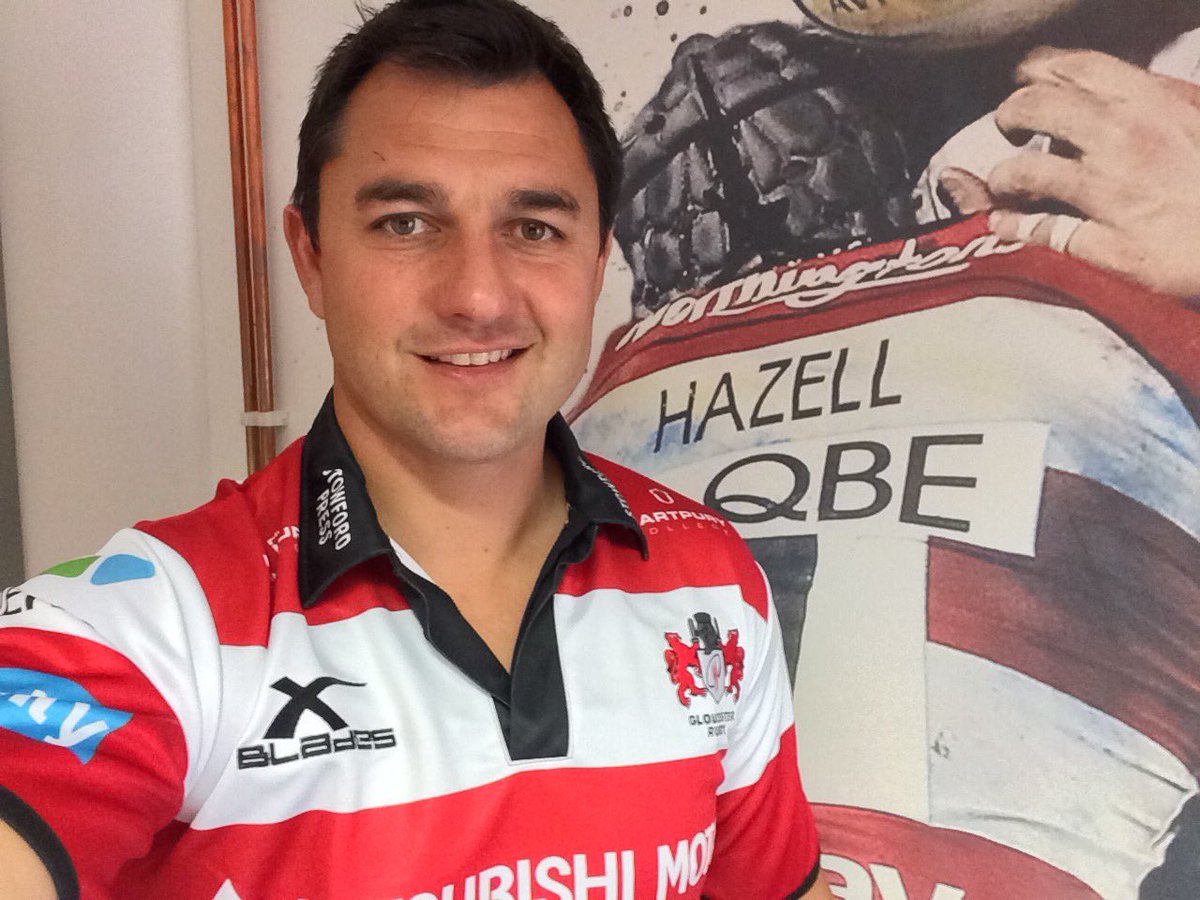 Win the shirt off my back! RT before 5pm on 15 August to win my signed new <a href="/gloucesterrugby/">Gloucester Rugby 🍒</a> home shirt