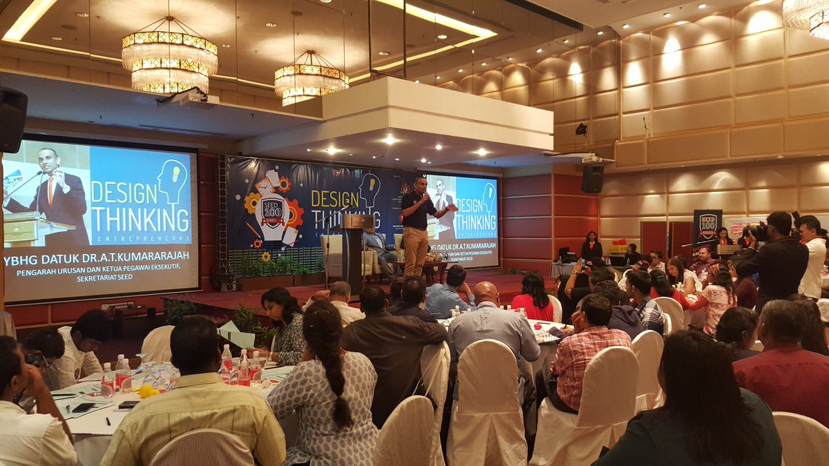 sekretariatseed's tweet photo. Ucapan CEO @seedjpm di Program SEED 100 Series :Design Thinking for Entrepreneurs @m_kayveas @lakssmitha @NajibRazak https://t.co/kstF2EjTtJ