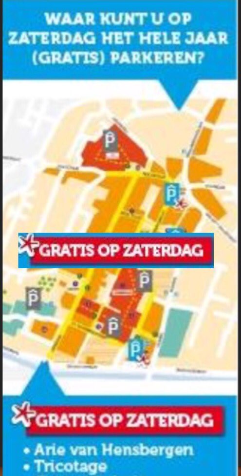 #Ja , ook na de #vakantie iedere #zaterdag #GRATIS #PARKEREN  in #Veenendaal . Kom naar het #gezellige #koopcentrum