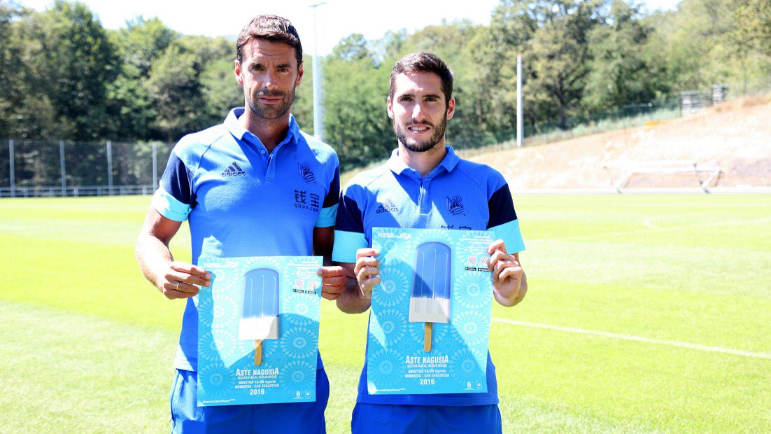 📢 Hoy comienza la Semana Grande donostiarra. ¡Que paséis unas felices fiestas! 🔵⚪️🔵 <a href="/donostiafestak/">Donostiako Festak</a>