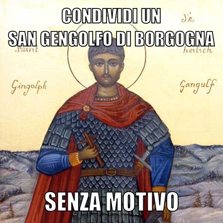 Dio's tweet photo. Una magnifica new entry per la rubrica "Santi a caso". https://t.co/soKmF2mHDA
