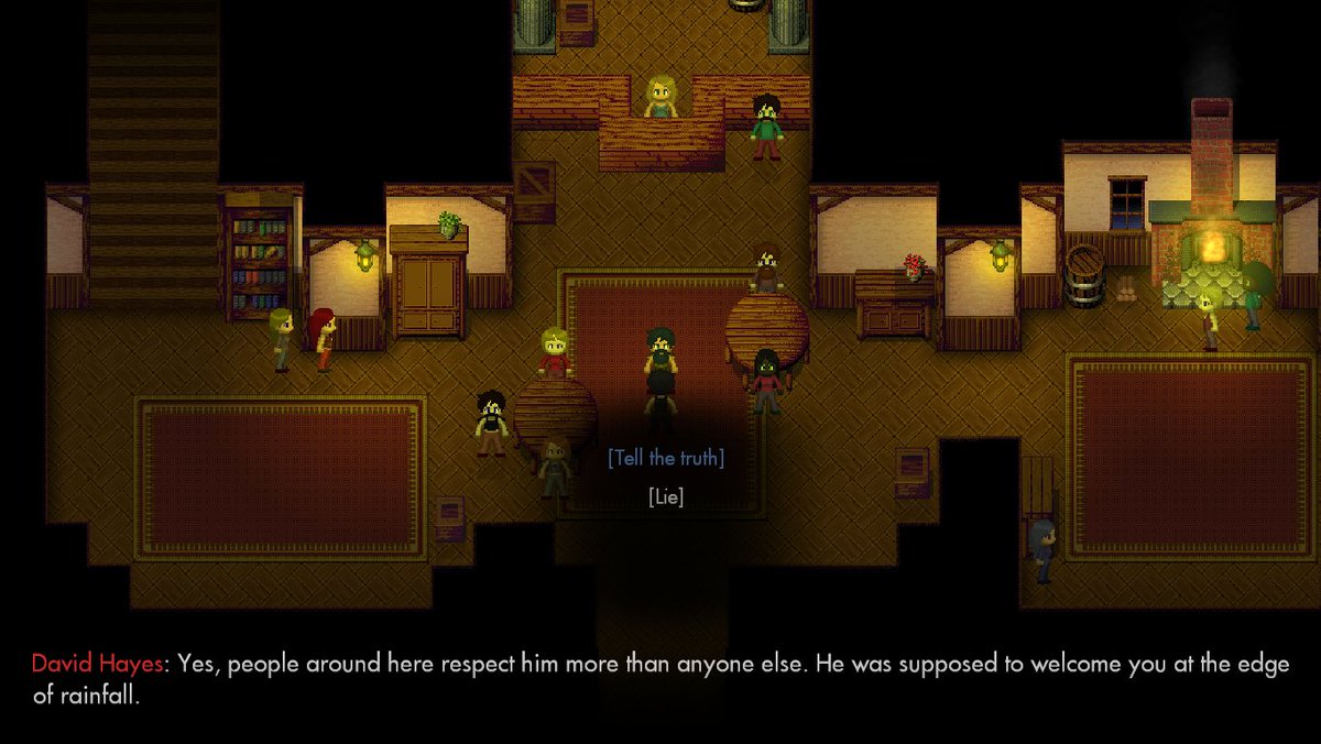 comezgone's tweet photo. In #RAINIFALL you'll be making decisions and affect the story. #free demo coming soon! #screenshotsaturday #indiedev https://t.co/1KTryYpEoR