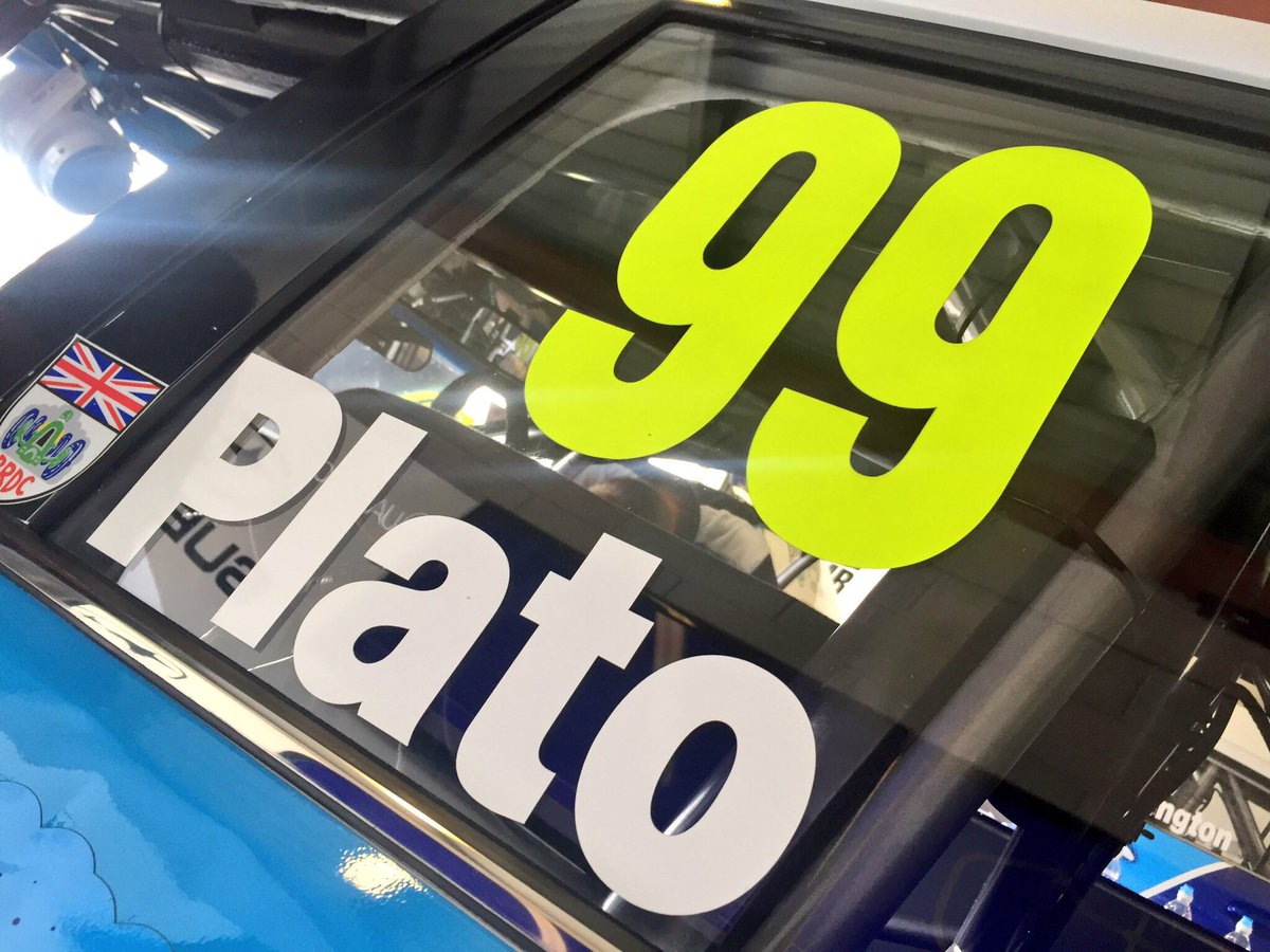 OfficialBARCHQ's tweet photo. On what is a milestone weekend for him, @jasonplato shows his class as he leads the field in @DunlopBTCC FP1! #BTCC https://t.co/Fmw3MgKpT9