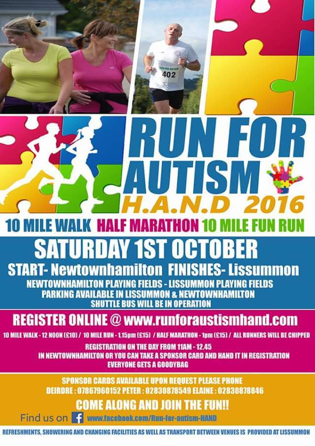 AutismFamiliesC's tweet photo. Date for your Diary - always a great day ! 😀
#RunForAutismHAND #AutismFamilies
#WorkingTogetherforAutism https://t.co/QC37XEcQ7t