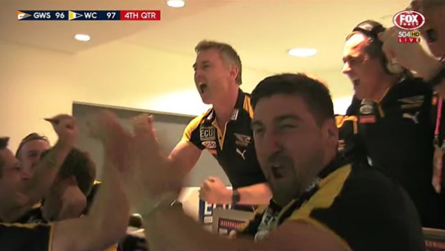 WestCoastEagles's tweet image. WE HAVE ALL OF THE FEELINGS!! #AFLGiantsEagles