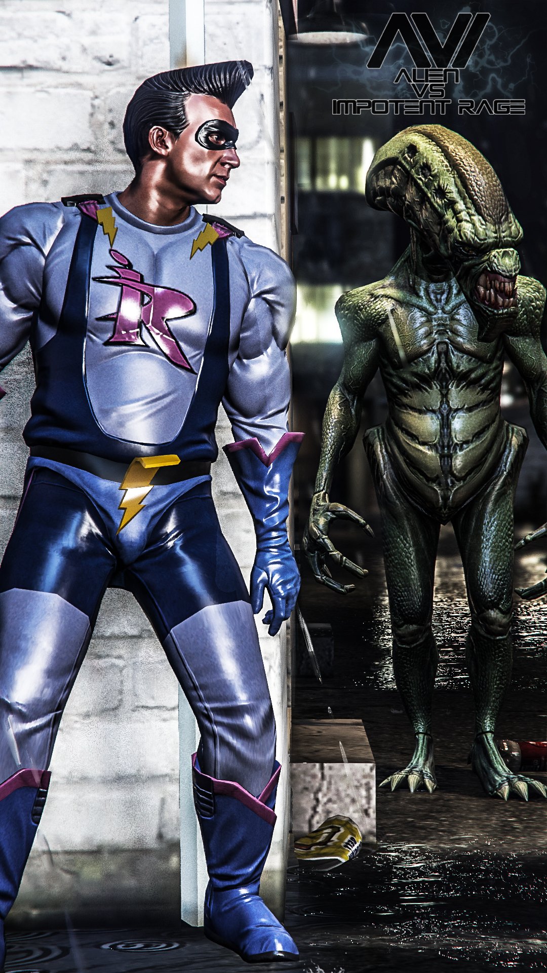 Ryophotolic On Twitter Alien VS Impotent Rage (Please Touch Picture) 