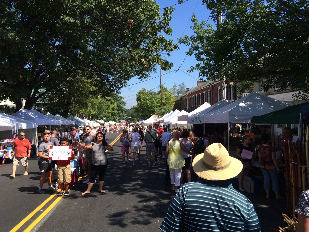 Lititz Craft Show today
