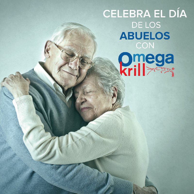 ¡El #DíaDelAbuelo está por venir! Consiéntelos con #OmegaKrill ;) Compra en línea en: bit.ly/1WX8MOy #Salud