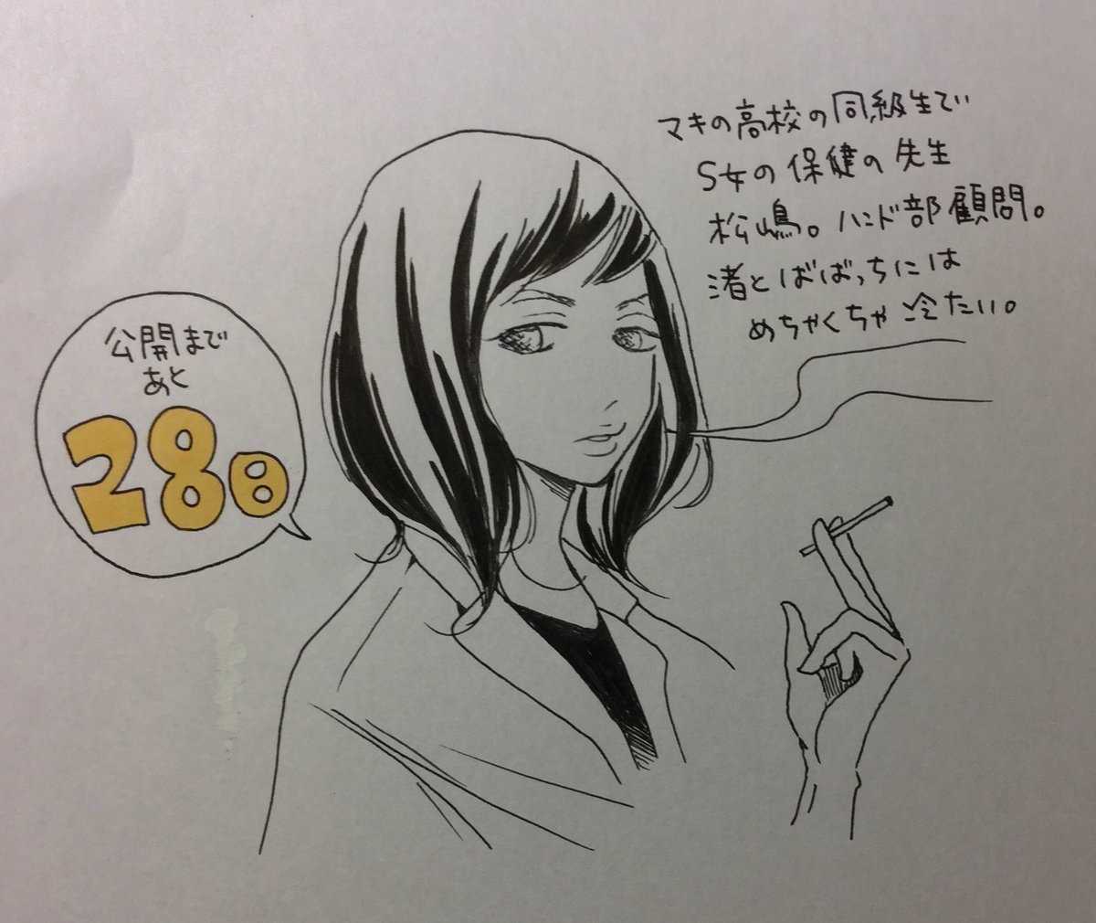 映画 にがくてあまい 公開記念 カウントダウンイラスト Togetter 映画 にがくてあまい 公開記念 カウントダウンイラスト Togetter