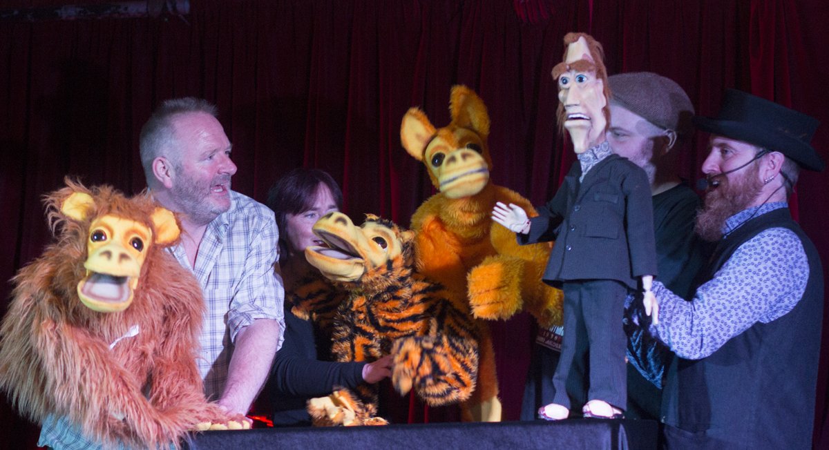 CorkPuppetFest's tweet photo. Puppet Slam Cabaret in full flight last night! @CraneLane https://t.co/BY6CvfVVl9