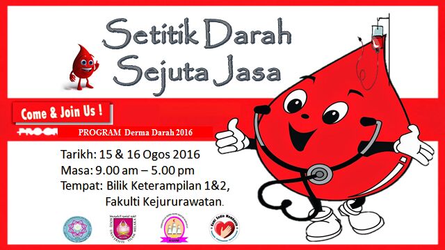 KUIMPPFK's tweet photo. The blood you donate gives someone another chance at life. Give the gift of life. JUM DERMA DARAH😊
#MPPKUIM
#ppfk16 https://t.co/NiSMwy83m9