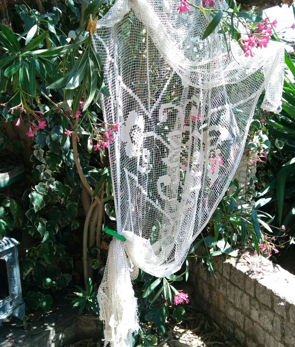 SophieLadyParis's tweet image. Antique French Net Curtain Large Floral Victorian Off White … tuppu.net/d73a86e8 #SophieLadyDeParis #WhitePanel